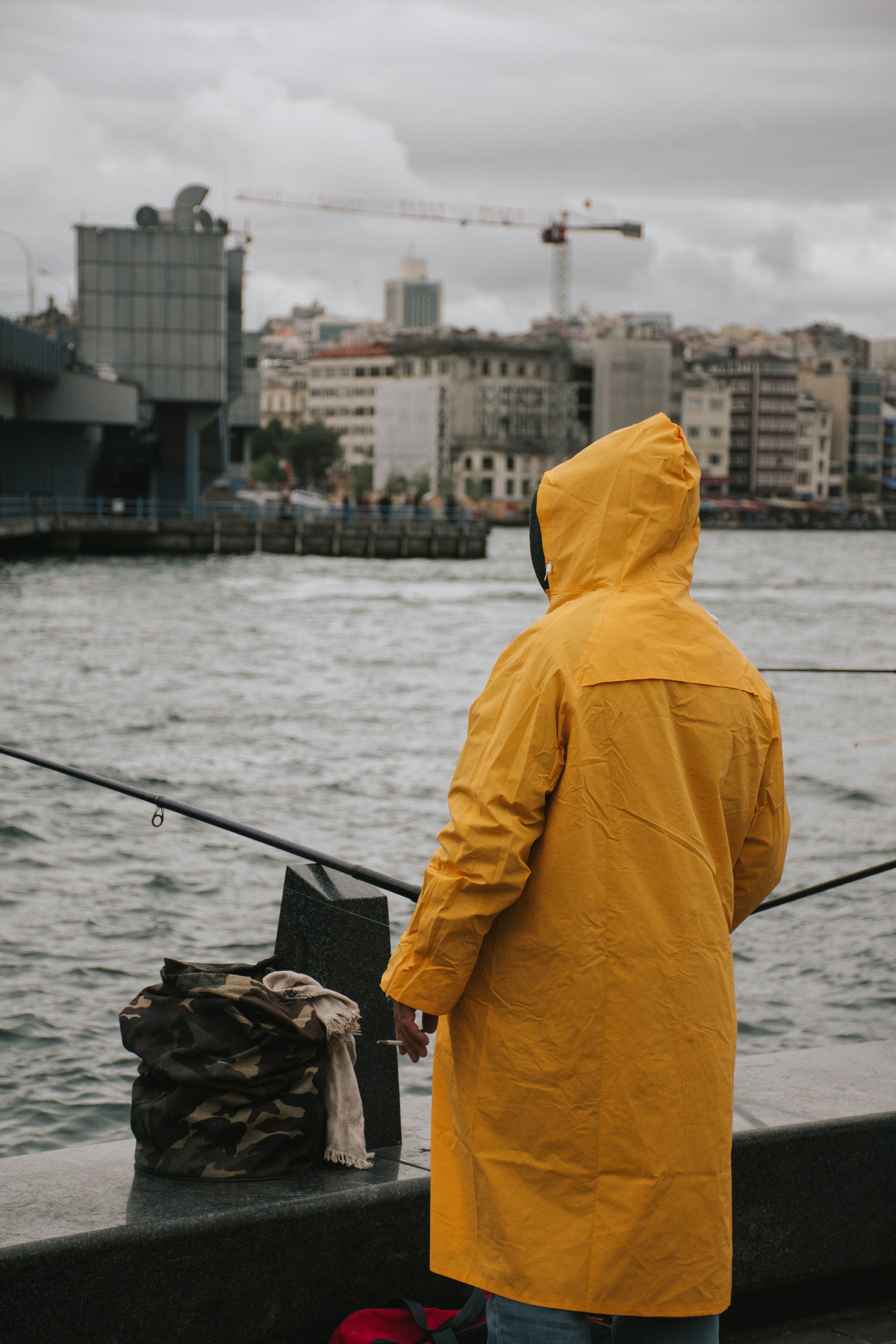 Marine Fishing Raincoat Suit